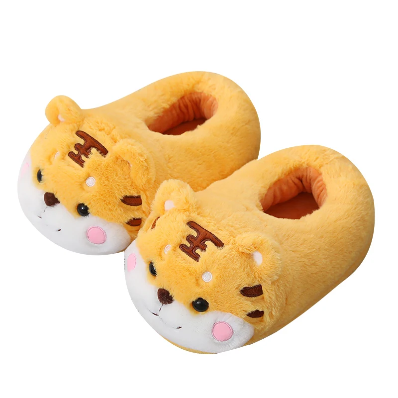 

valentines day gift teddy bear fur indoor slippers adult 2021 new big kids teddy bear slippers mommy and me teddy bear slippers