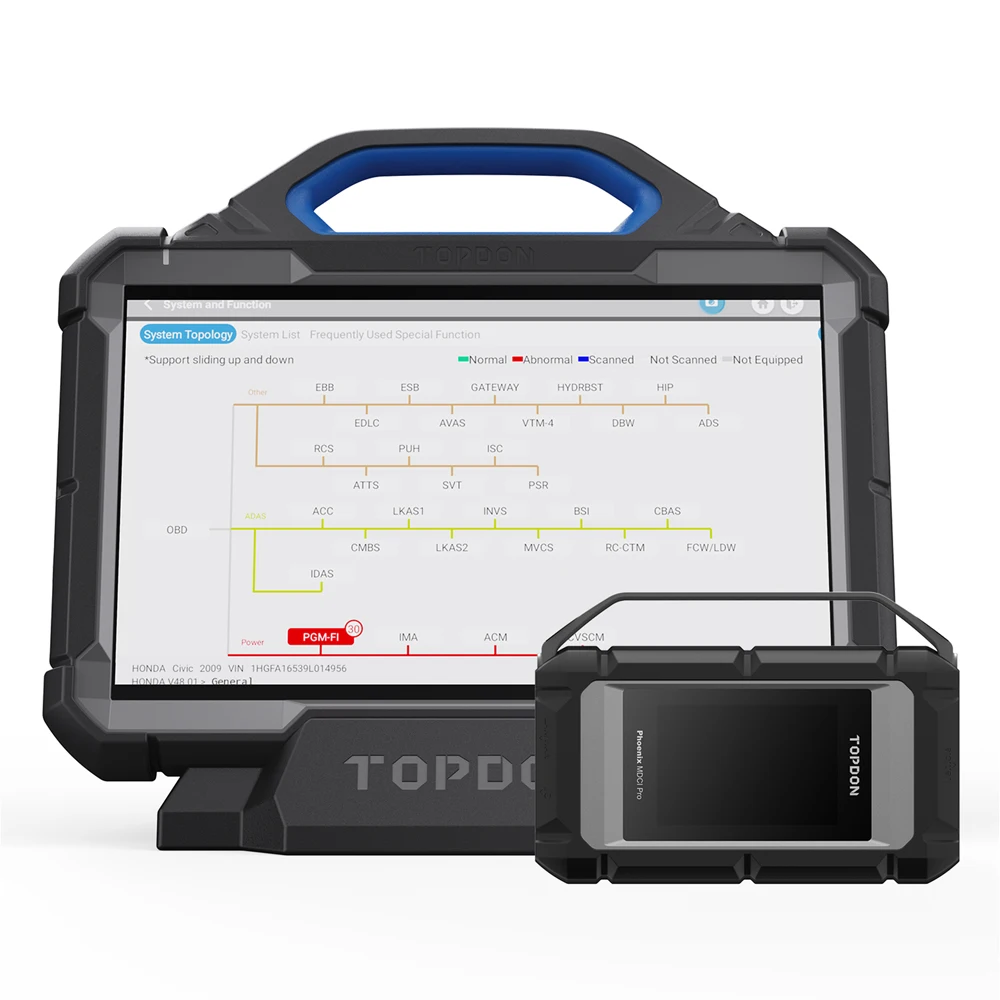 

TOPDON Phoenix Max Free Update Professional Automotive Car Diagnostic Machine OBD2 Scanner Diagnostic Tool