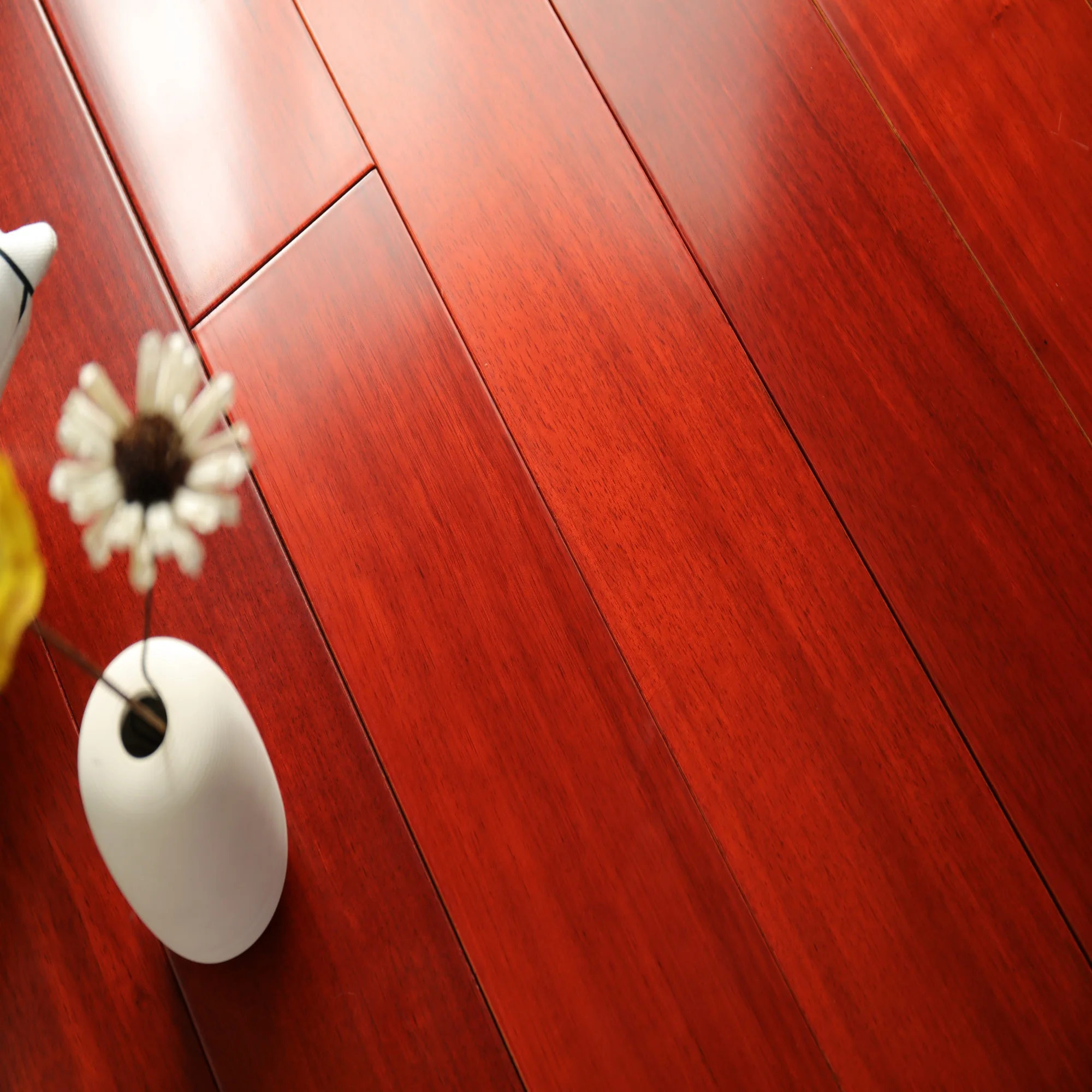 
Taun solid wood flooring red color in door Hardwood Flooring 