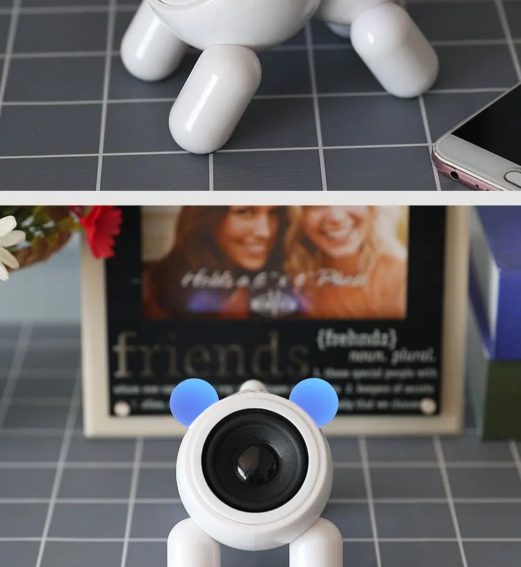 Cartoon puppy bluetooth mini stereo cute wireless home phone notebook outdoor portable creative small speaker