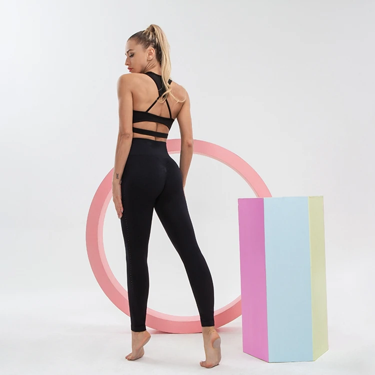 

Attractive Price New Type Custom Logo Gym Women High Waist Yoga Leggings