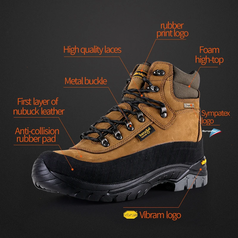 high quality Men Shoes Women hiking Shoes waterproof boots