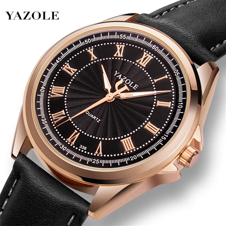 

Yazole Brand Luxury Famous Men Watches Business Men's Watch Male Clock Fashion Quartz Watch