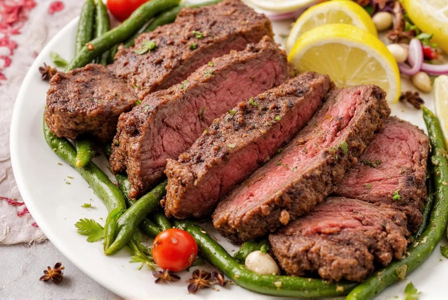 Grilled skirt steak with Mexican marinade