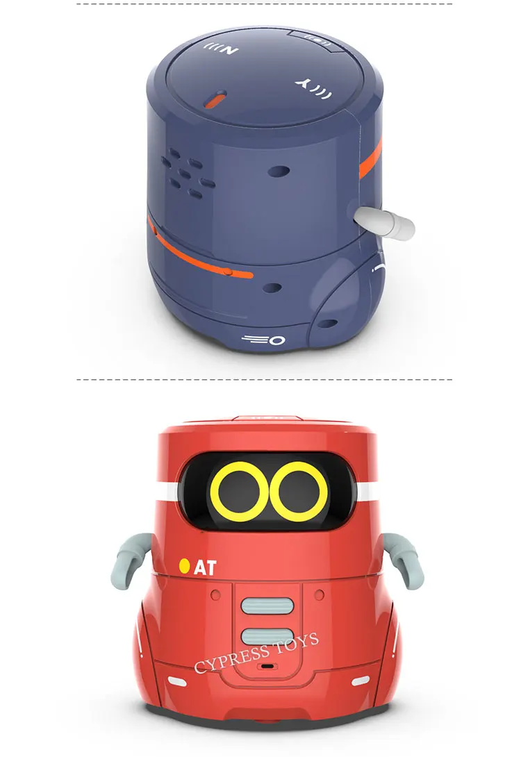 Kids Intelligent Interaction Educational Robot Battery Operated Toy ...