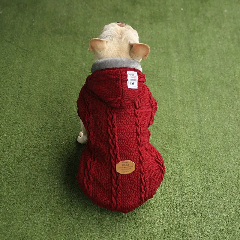 

Wholesale Fashionable Pet Dog Coat Cat Dog Clothing Winter Warm Pet Sweater
