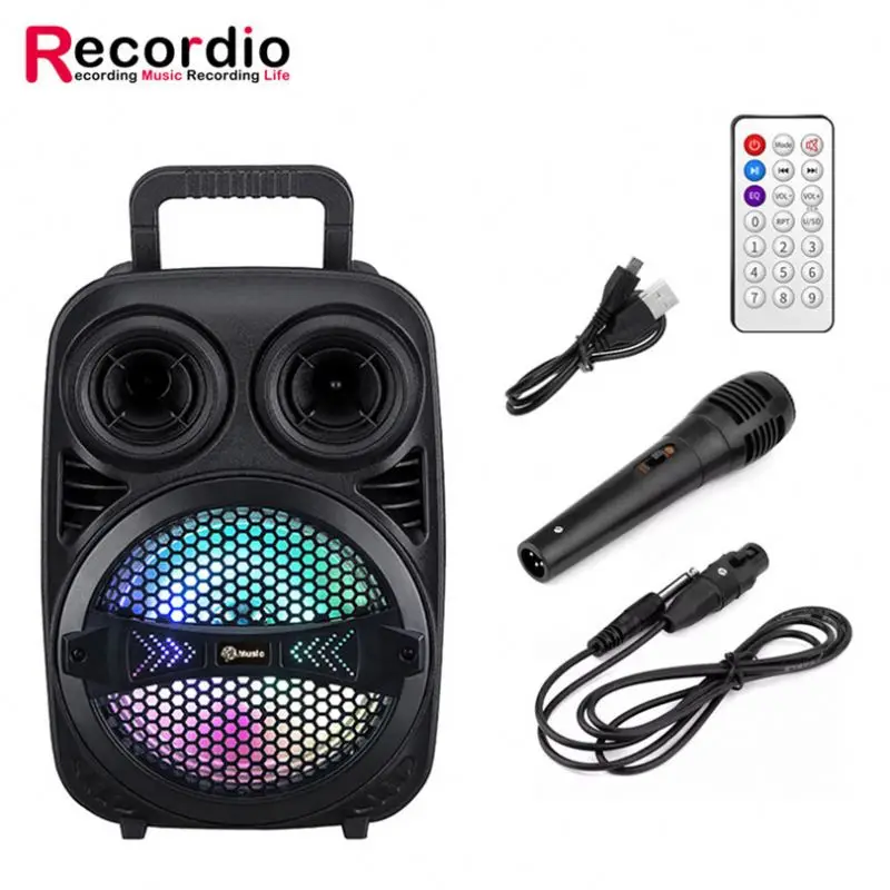 

GAS-Q8 Multifunctional Big Power Portable Wireless Karaoke Trolley Speaker For Wholesales