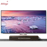 

Salange 100 inch 16:9 Ultra Short Throw Projector Screen , Aluminium Alloy Fixed Frame Xyscreen Pet Crystal Black UST Screens