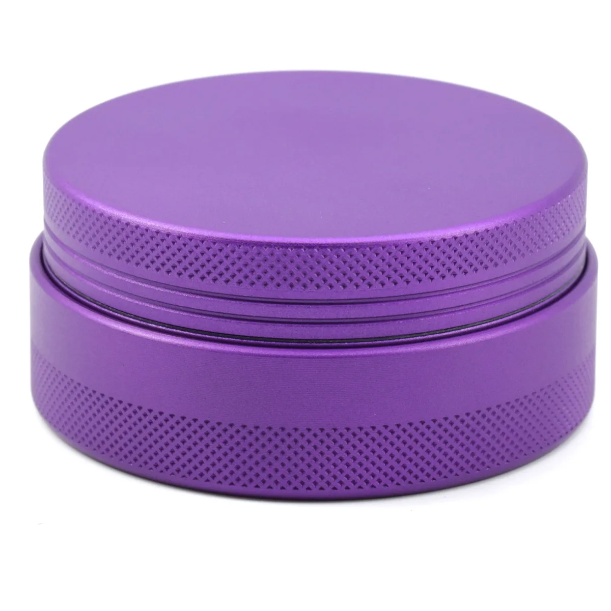 New style compressed version 2 layers visible 4 parts Aluminum alloy 65mm inner rotatable screen herb tobacco grinder