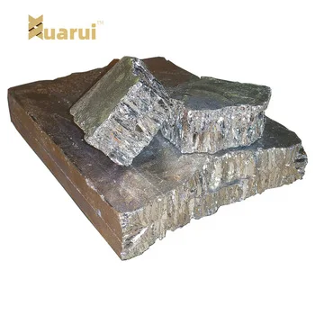 
High Purity 99.99 Bismuth metal ingot ingot bismuth for refrigerating element 