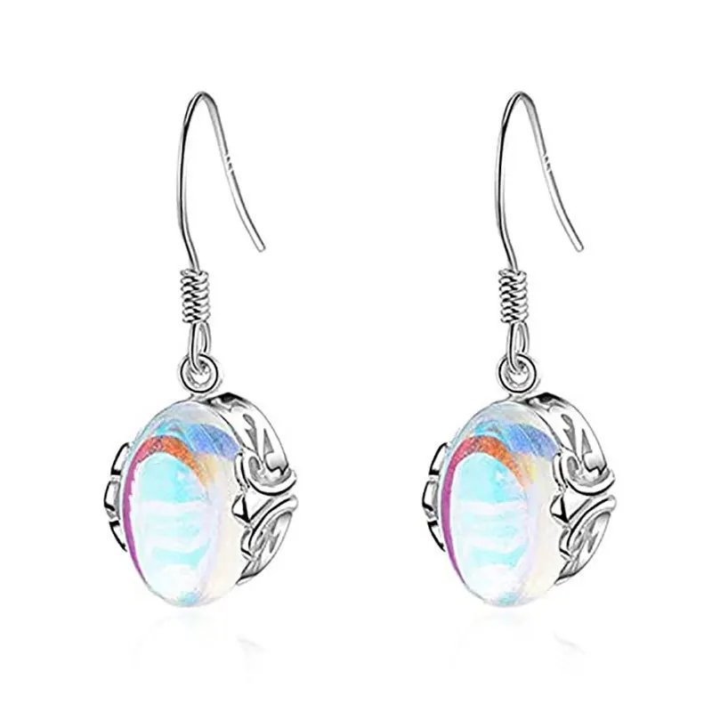

Loftily Jewelry Gold Plated Stainless Steel Four-Leaf Clover Diamante Zircon Double Layered Stud Earring, 4 colors