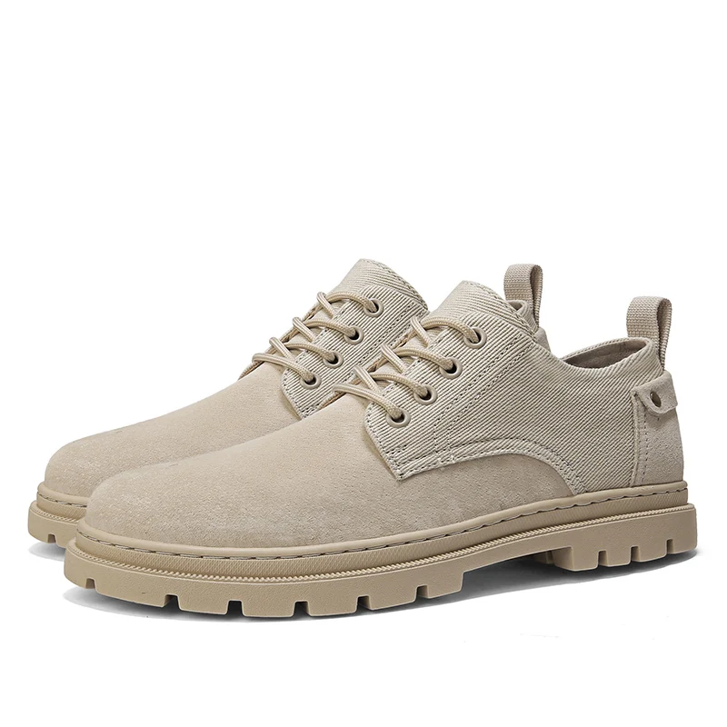 

2020 wholesale Men's casual sports shoes lightweight trendy lace up sneakers custom Leather business shoes non-slip, Customerized