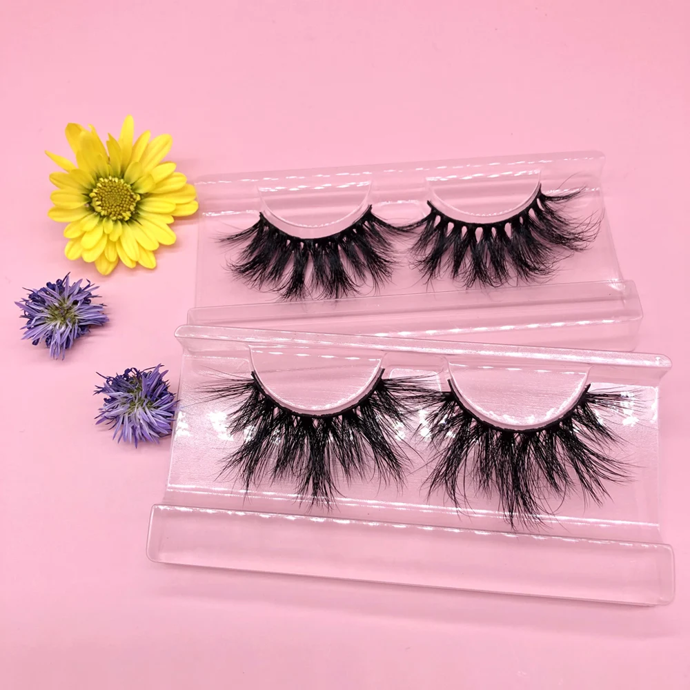 

wholesale strip lashes wispy false lashes, wholesale fluffy 3d mink eyelashes vendors custom LASHBOX eyelash, Natural black