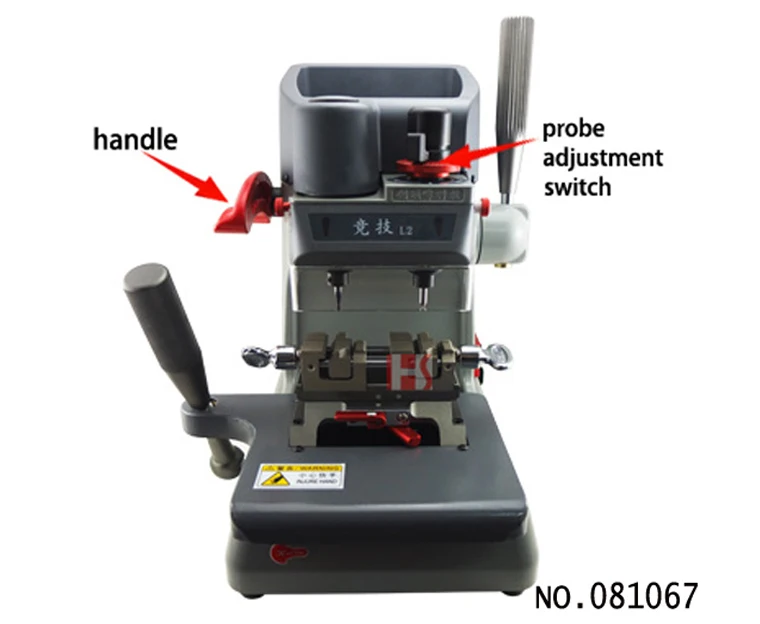 Locksmith Supplies Precise Double Clamp L2 Vertical Auto Key Cutting