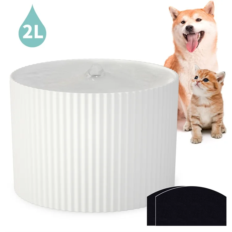 Amazon hot selling pet fountain, 2L Automatic cat water fountain dog water dispenser comprehensive filtration for dog ,cat