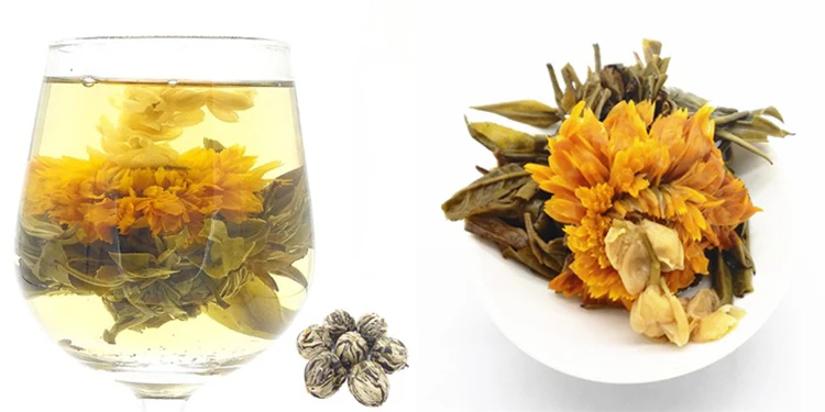 Handmade Fujian Flower Blooming Tea Balls Chinese Blooming Tea Flowering Blooming Flower Tea - 4uTea | 4uTea.com
