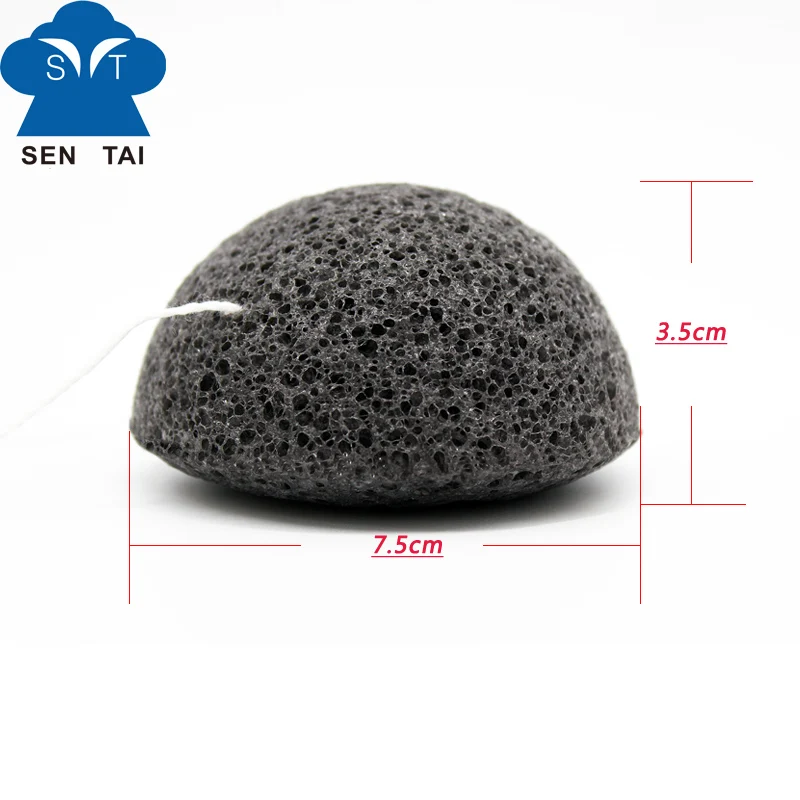 

Facial body white round konjac sponge