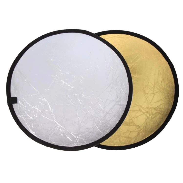 

60cm 2 in 1 (Silver/Gold ) Folding Photo Studio Reflector Board