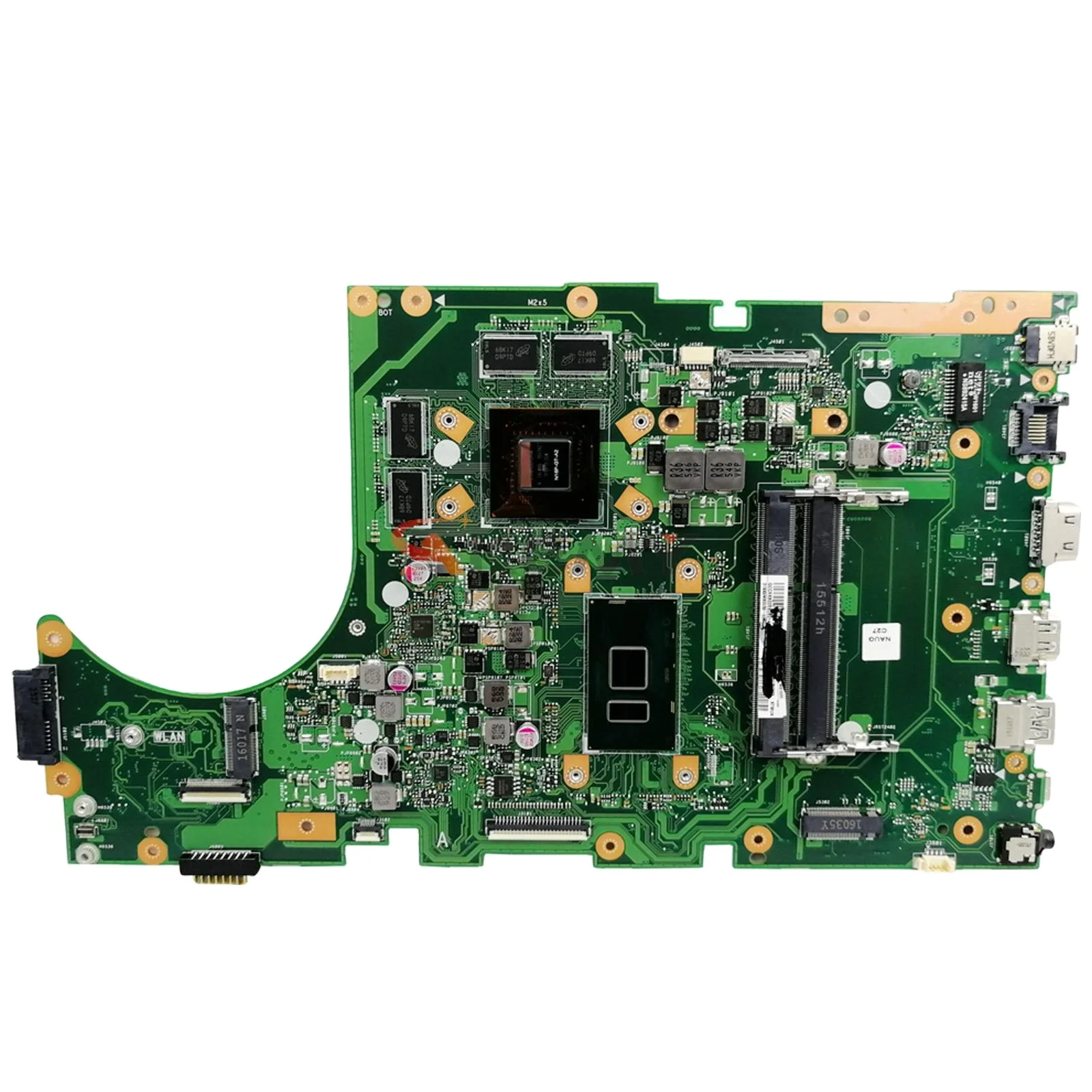 

For ASUS X756UX Laptop Motherboard X756UJ X756UV X756UQK X756UB X756UWK X756UXM I3 I5 I7 6th/7th Gen GTX950 940MX 930MX