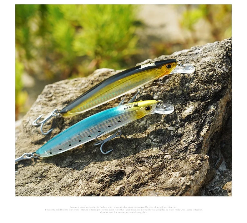 

HUIPING Lures Fishing 110mm 14g Minnow Lure Fish Bait Lure Hard PESCA LURES Plastic Pike, 6 colors