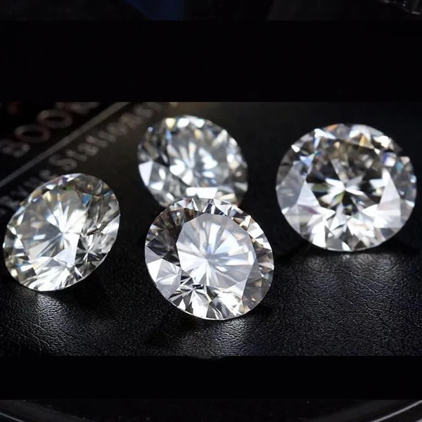 

Factory Price GRA Certificate White DEF VVS Round Cut Synthetic Moissanite for Jewelry Making