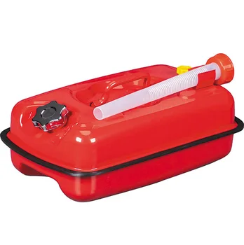 Rojo 5l Horizontal Jerry Puede Barco/4wd/coche/camping Gasolina