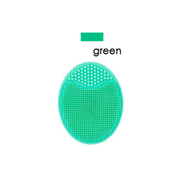 

factory cost Silicone Facial Cleansing Brush Face Cleaning Spa Massage Scrubber Massager Face & Body, Green, blue, red, pink, gray, white, black,mei red
