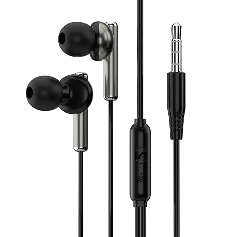 

New arrival real noise-canceling headphones 9D stereo sound wired earphone headphones gaming headset, Black/white