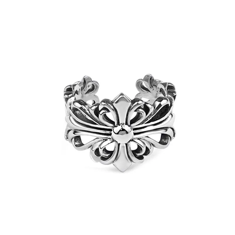 

Punk Trendy Personalized Vintage Women Jewelry Fashion Men Open Ring