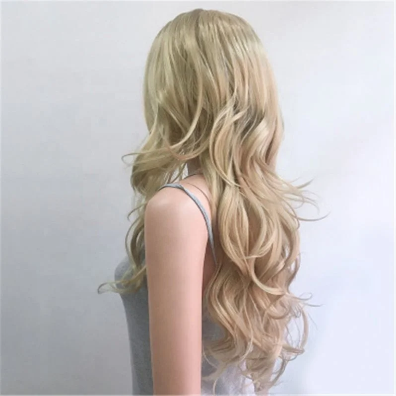 

2022 high quality sexy women Wig Wig African short curly hair headgear gold wig