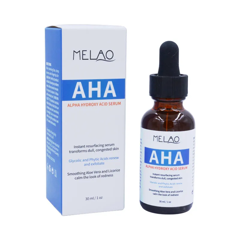 

Melao 30ml Alpha Hydroxy Acid Serum Anti Aging Hydrating Exfoliation Facial Serum Whitening Brighten Skin Colour