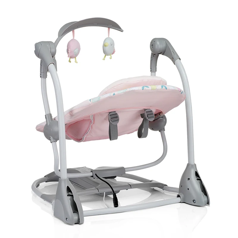 
Top Quality Widespread Most Trustworthy Manufacturer Gross Weight 7Kg Electric Magnetic Swing Cradle Baby Bed With Music 