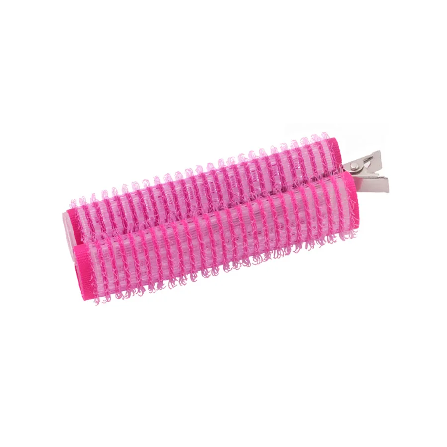 

Natural Fluffy Hair Clip Volume Curler Curly Hair Styling Tool Self Grip Hair Rollers, Colored