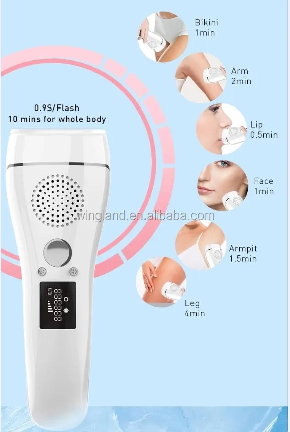 Fast Portable Hair Removal Rechargeable Home Use Pore Remover