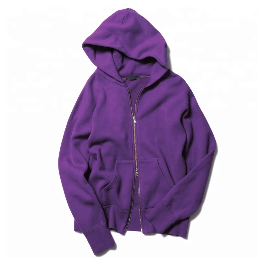 

Custom fashion Zipped Pocket Full Zip Hooded Sweatshirt Hip Hop casual Men Hoodies