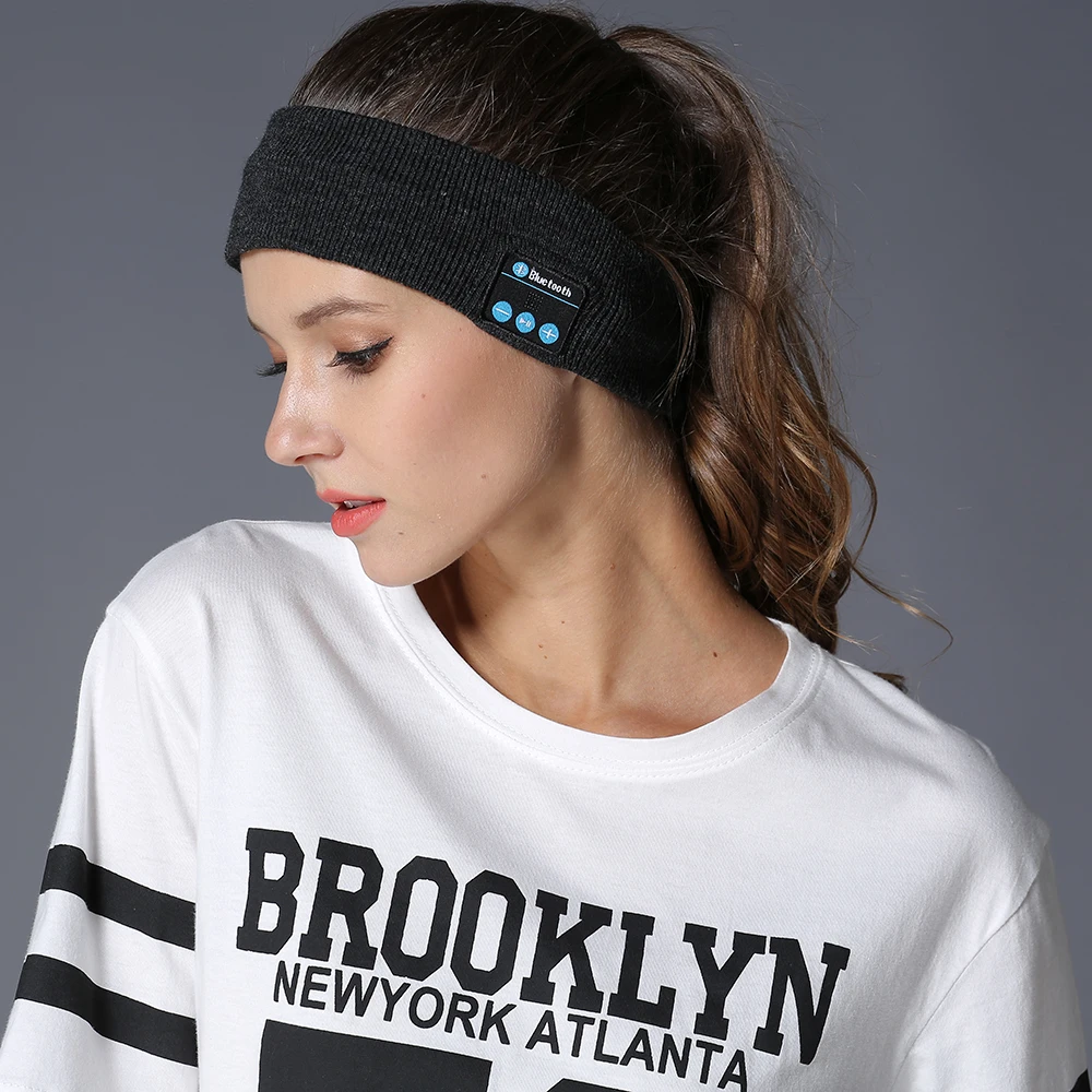 Wireless Bluetooth Headband Sleep Stereo Headset Sport Earphone Headphone
