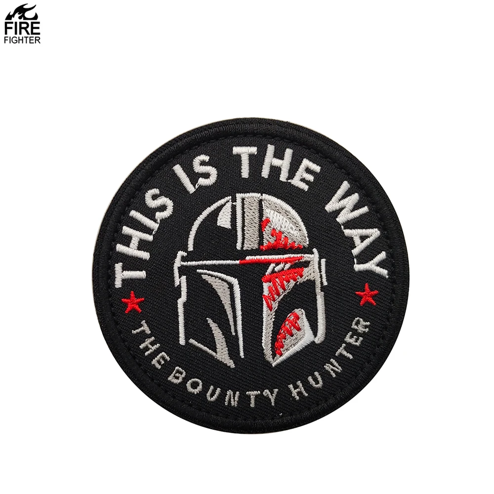 

This Is The Way Full Helmet Inspired Art Patch V01066, Customized