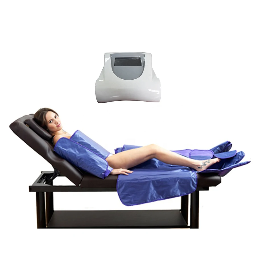 

3 in 1 Pressotherapy Machine Air Pressure EMS Muscle Stimulator Far Infrared
