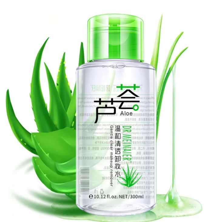 

Gentle plant extract natural aloe vera oil free makeup remover water private label