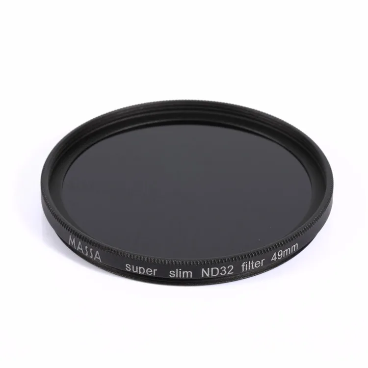 

MASSA 77MM Optical glass Gray light reduction Amazon Hot Sale Digital Camera ND Lens FIlter, Black