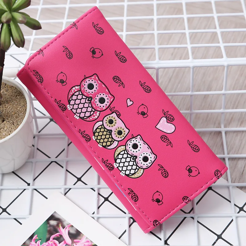 

2017 newest woodpecker cartoon cute lady wallet card bag wallet manufacturers direct sales