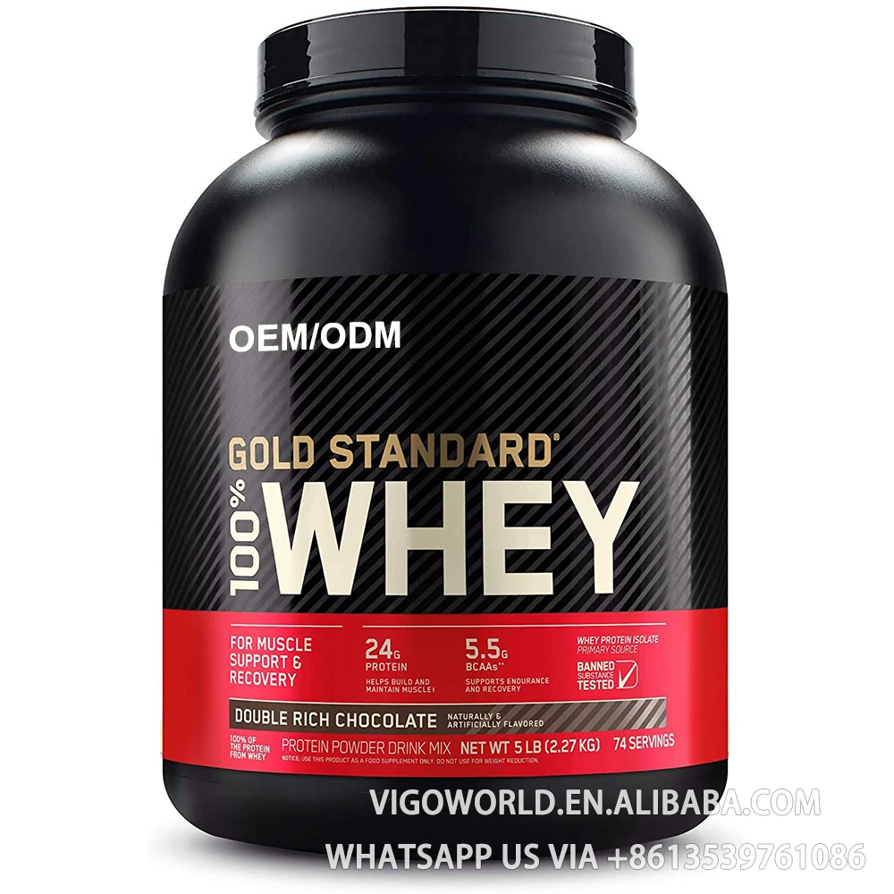 gold standard 100% whey protein powder chocolate flavor muscle
