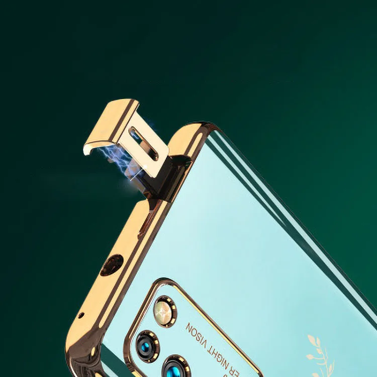 

2020 New electroplating soft TPU plating Lifting lens cover phone case for Huawei P20 P30 P40 Mate 20 30 Pro Lite