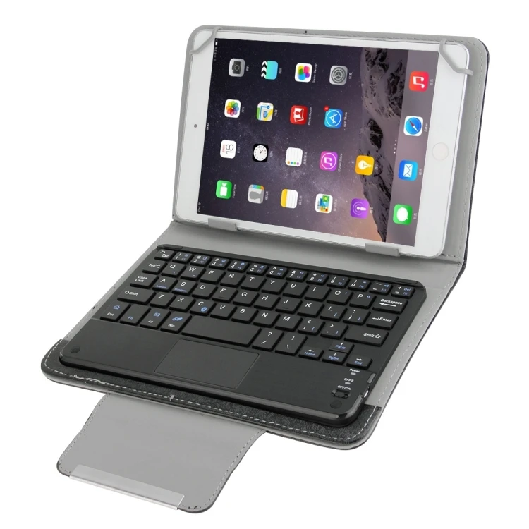 

Universal Detachable Magnetic BT Touchpad Keyboard Leather Case with Holder for 10.1 inch Tablet PC