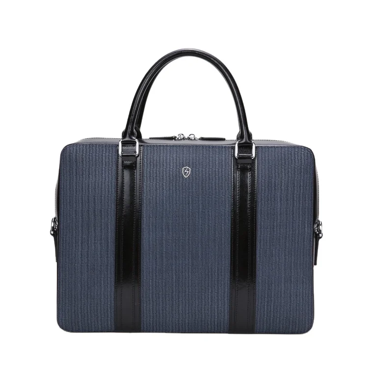 

New Arrival 8070-1 Mens Top Cowhide Leather Handbags Vintage Purses Handbags, Blue, black, grey, coffee,white and custom