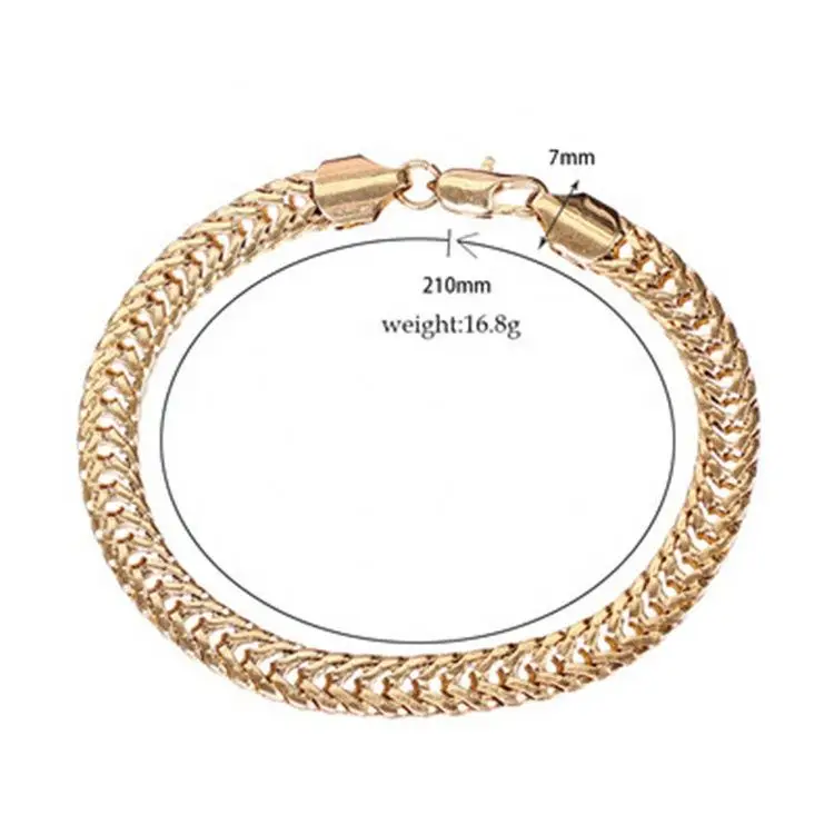 

Gold Plated Snake Bone Chain Bracelet Classic Fashion Couple Bracelet Creative Hollow Clasp Bracelet, Picture