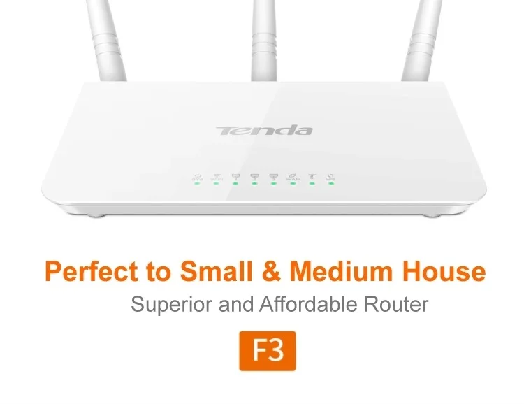 Tenda F3 4g Router Inalambrico Con 3 5dbi Antena Externa Para Ftth Casa Red Buy F3 Router 5dbi Antena 300mbps Product On Alibaba Com