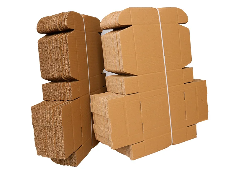 1 # 瓦楞纸包装盒可回收5层纸箱快递箱飞机邮件纸箱