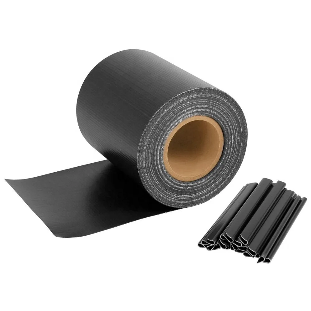 

Hot Selling 100% UV Resistance Dark Grey 450g/m2 19cm*35m/40m/50m/65m PVC Fence Tape for Privacy Garden Fence Protection, Anthrazit,green,grau,buchsbaum,schiefer,stein-optik etc