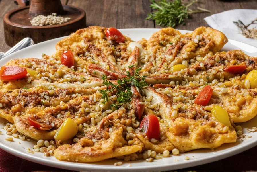 Various dishes featuring caraway in European cuisine versus cumin in Middle Eastern dishes